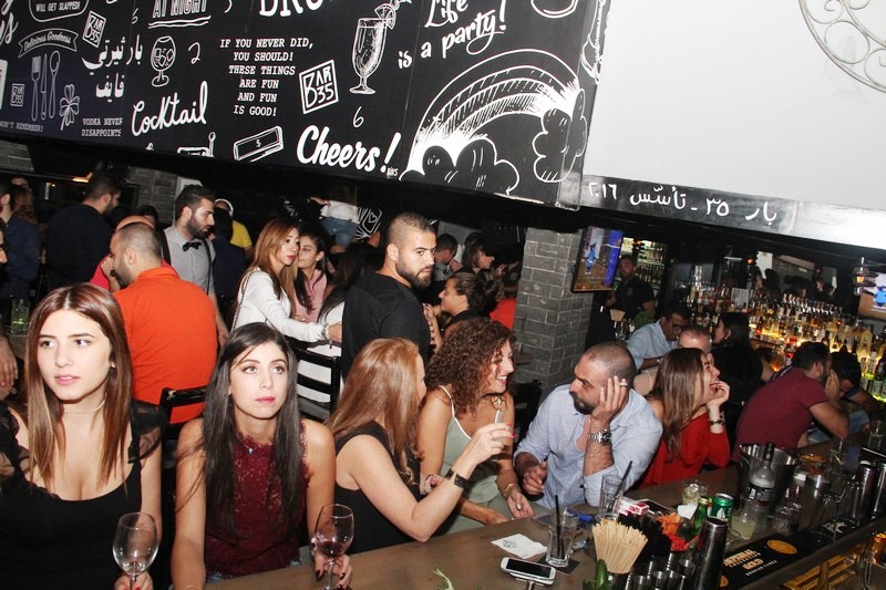 Bar 35 on Saturday Night